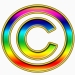 multicolored copyright
